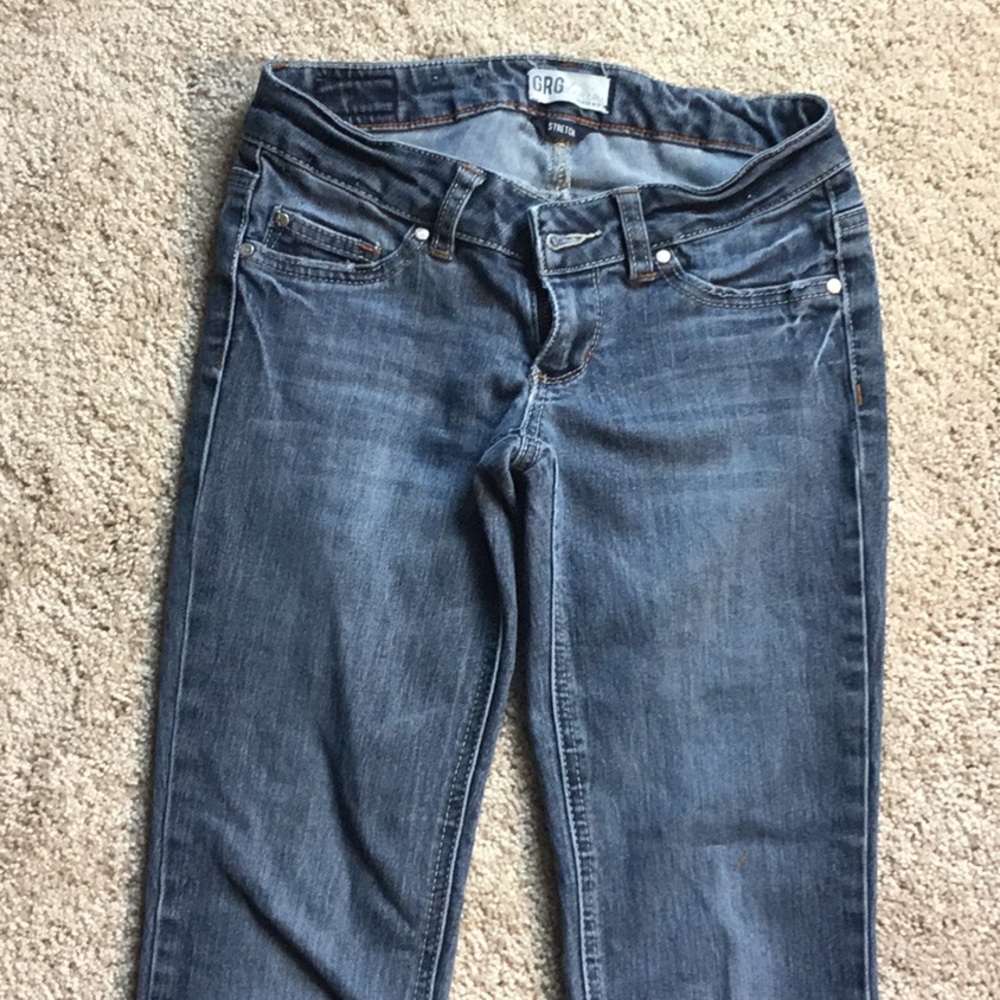 Skinny jeans.  *